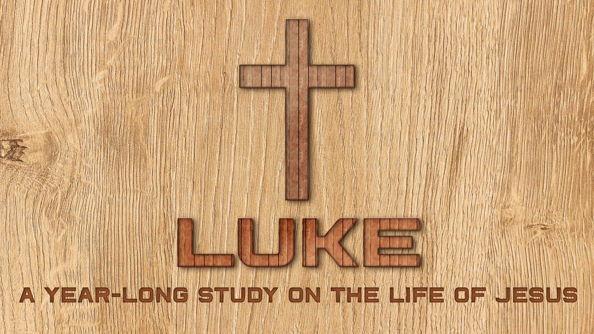 Year of the Book of Luke Sermon Series